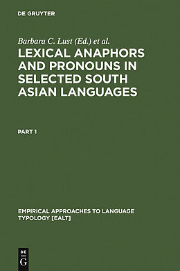 eBook (pdf) Lexical Anaphors and Pronouns in Selected South Asian Languages: de 