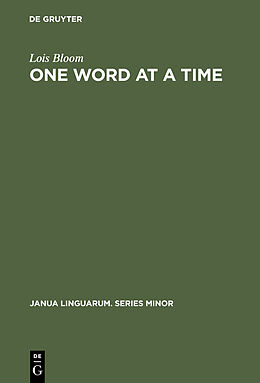 E-Book (pdf) One Word at a Time von Lois Bloom