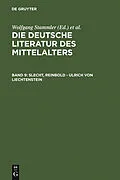 E-Book (pdf) Slecht, Reinbold - Ulrich von Liechtenstein von 