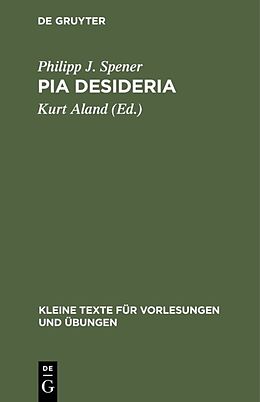 E-Book (pdf) Pia Desideria von Philipp J. Spener