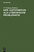 PDF Der Justizirrtum als literarische Problematik von W. Wolfgang Holdheim