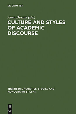 E-Book (pdf) Culture and Styles of Academic Discourse von 