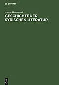 PDF Geschichte der syrischen Literatur von Anton Baumstark
