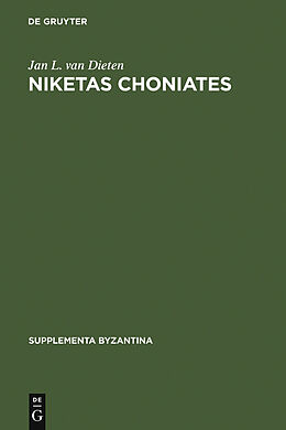 E-Book (pdf) Niketas Choniates von Jan L. van Dieten