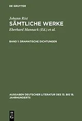 E-Book (pdf) Dramatische Dichtungen von Johann Rist