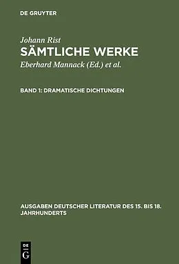 E-Book (pdf) Dramatische Dichtungen von Johann Rist