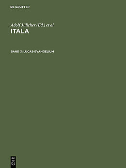 E-Book (pdf) Itala / Lucas-Evangelium von 