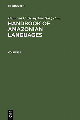 eBook (pdf) Handbook of Amazonian Languages. Volume 4 (DERBYSHIRE/P) de 