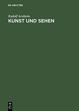 E-Book (pdf) Kunst und Sehen von Rudolf Arnheim