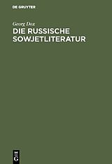 E-Book (pdf) Die russische Sowjetliteratur von Georg Dox