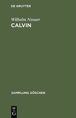 E-Book (pdf) Calvin von Wilhelm Neuser