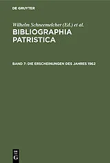 E-Book (pdf) Die Erscheinungen des Jahres 1962 von 