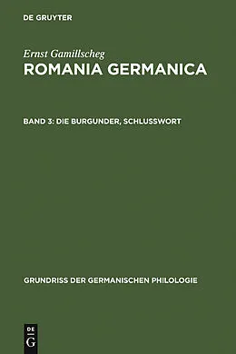 PDF Die Burgunder, Schlußwort von Ernst Gamillscheg