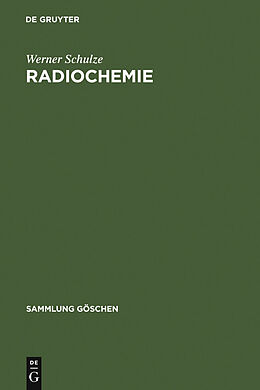 E-Book (pdf) Radiochemie von Werner Schulze