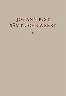 PDF Epische Dichtungen von Johann Rist