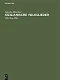 E-Book (pdf) Sizilianische Volkslieder von Giacomo Meyerbeer