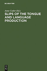 eBook (pdf) Slips of the Tongue and Language Production de 