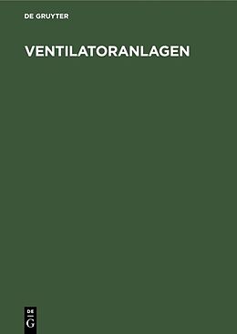 E-Book (pdf) Ventilatoranlagen von 