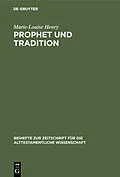 E-Book (pdf) Prophet und Tradition von Marie-Louise Henry