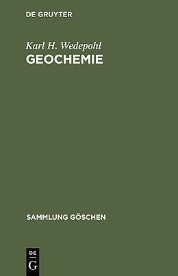 E-Book (pdf) Geochemie von Karl H. Wedepohl