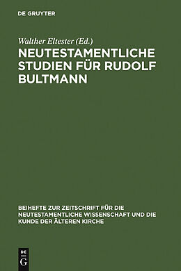 E-Book (pdf) Neutestamentliche Studien für Rudolf Bultmann von 