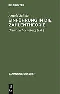 E-Book (pdf) Einführung in die Zahlentheorie von Arnold Scholz