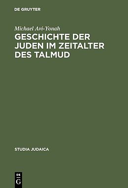 E-Book (pdf) Geschichte der Juden im Zeitalter des Talmud von Michael Avi-Yonah