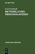 E-Book (pdf) Betriebliches Personalwesen von Erich Potthoff