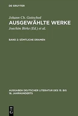 E-Book (pdf) Sämtliche Dramen von Johann Ch. Gottsched