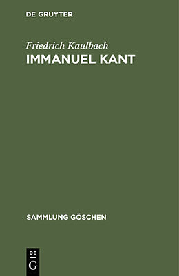 E-Book (pdf) Immanuel Kant von Friedrich Kaulbach