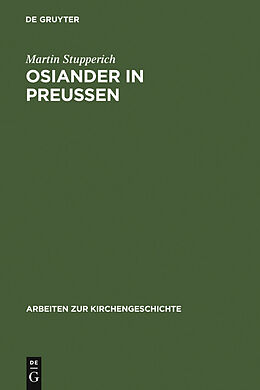 E-Book (pdf) Osiander in Preußen von Martin Stupperich