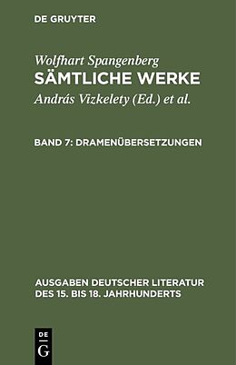 E-Book (pdf) Wolfhart Spangenberg: Sämtliche Werke / Dramenübersetzungen von 