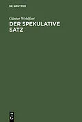 E-Book (pdf) Der spekulative Satz von Günter Wohlfart