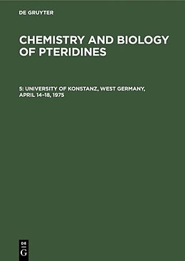eBook (pdf) University of Konstanz, West Germany, April 14-18, 1975 de 