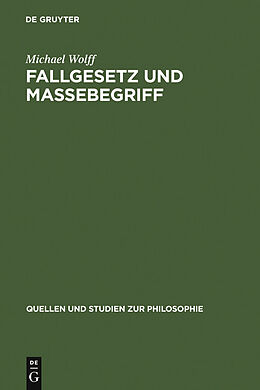 E-Book (pdf) Fallgesetz und Massebegriff von Michael Wolff
