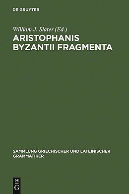 E-Book (pdf) Aristophanis Byzantii Fragmenta von 