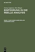 E-Book (pdf) Funktionen einer reellen Veränderlichen von Georg Aumann, Otto Haupt