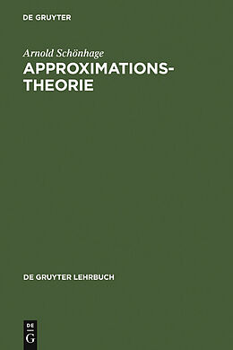 E-Book (pdf) Approximationstheorie von Arnold Schönhage