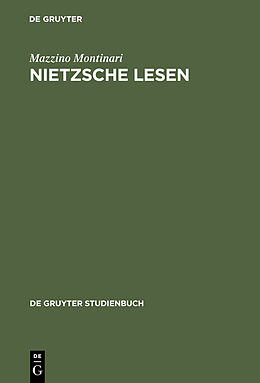 E-Book (pdf) Nietzsche lesen von Mazzino Montinari