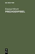 E-Book (pdf) Predigerfibel von Emanuel Hirsch