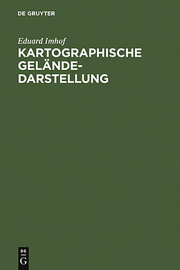 E-Book (pdf) Kartographische Geländedarstellung von Eduard Imhof