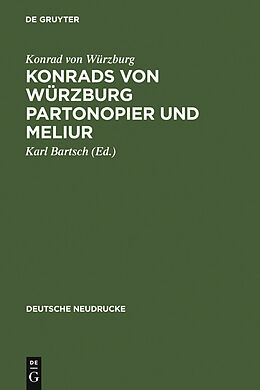E-Book (pdf) Konrads von Würzburg Partonopier und Meliur von Konrad von Würzburg