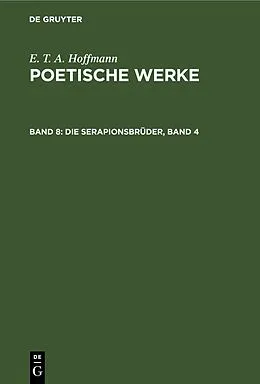 PDF Die Serapionsbrüder, Band 4 von E. T. A. Hoffmann