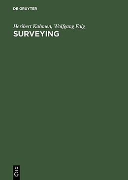 eBook (pdf) Surveying de Heribert Kahmen, Wolfgang Faig