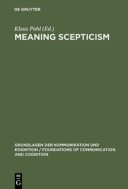 E-Book (pdf) Meaning Scepticism von 