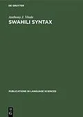 E-Book (pdf) Swahili Syntax von Anthony J. Vitale