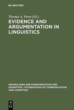 E-Book (pdf) Evidence and Argumentation in Linguistics von 
