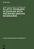 E-Book (pdf) Elliptic Problems in Domains with Piecewise Smooth Boundaries von Sergey Nazarov, Boris A. Plamenevsky