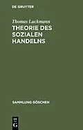 E-Book (pdf) Theorie des sozialen Handelns von Thomas Luckmann