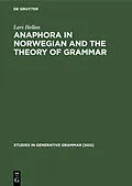 PDF Anaphora in Norwegian and the Theory of Grammar von Lars Hellan